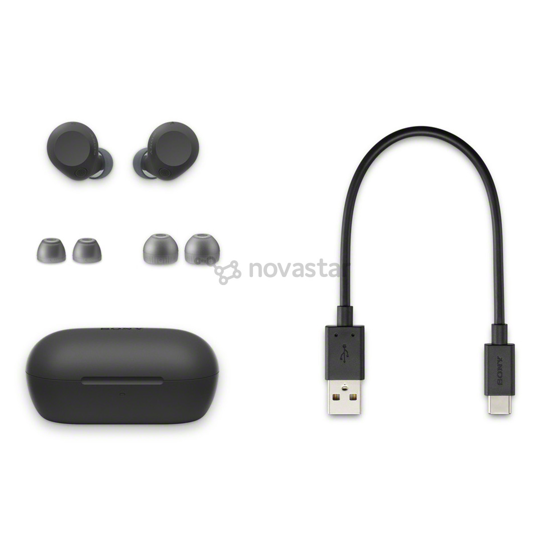 Sony WF-C710N, черный - Полностью беспроводные наушники
