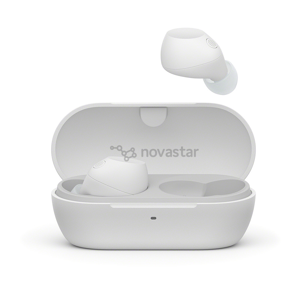 Belaidės ausinės  Sony WF-C710N, baltos