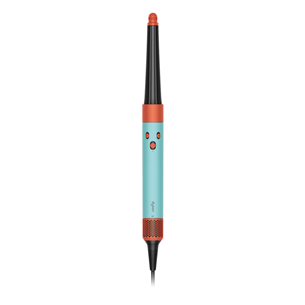 Daugiafunkcis plaukų formavimo prietaisas Dyson Airwrap i.d.™, Bluetooth®, 1300 W, Ceramic Patina/Topaz, mėlynas/oranžinis