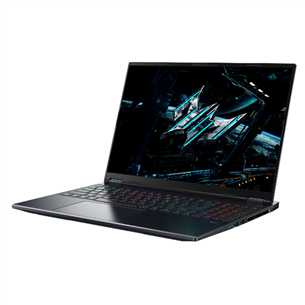Nešiojamas kompiuteris Acer Predator Helios Neo 16S AI, 16'', WUXGA, OLED, 240 Hz, Ultra 9, 32 GB, 1 TB, RTX 5070Ti, ENG, juodas