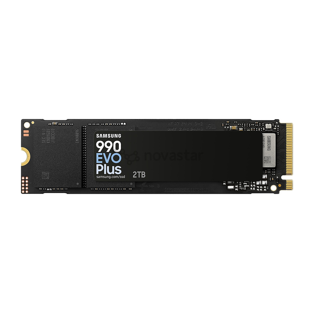 SSD Samsung 990 EVO Plus, 2 TB, M.2, juodas