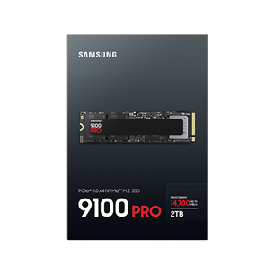 Samsung 9100 PRO, 2 ТБ, PCIe 5.0, M.2, черный - SSD