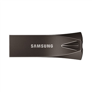 USB atmintinė Samsung BAR Plus, USB 3.1, 512 GB, pilka