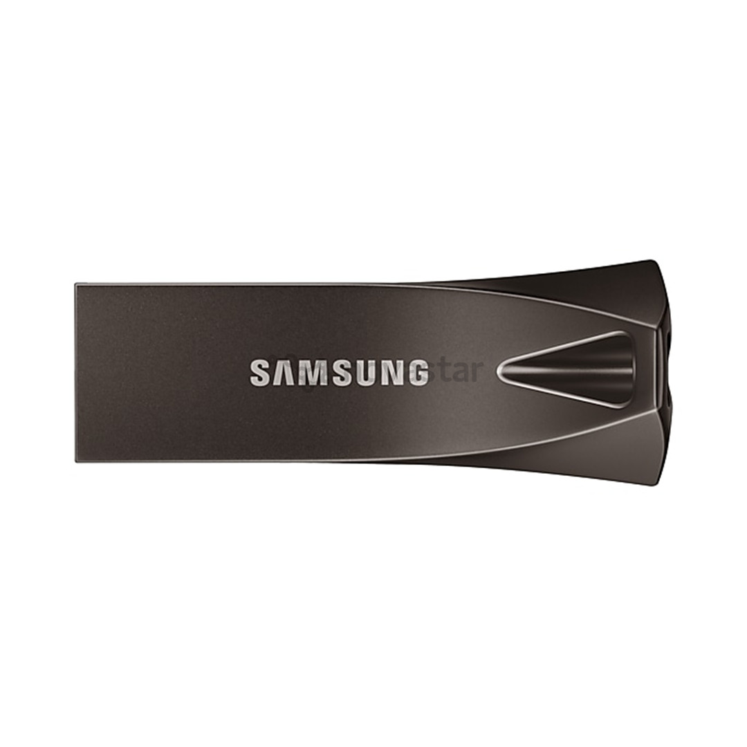 USB atmintinė Samsung BAR Plus, USB 3.1, 512 GB, pilka