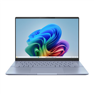 Nešiojamasis kompiuteris Asus Vivobook S14 OLED, 14'', WUXGA, Ultra 5, 16 GB, 512 GB, Copilot+, ENG, mėlynas S5406SA-QD004W