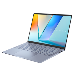 Nešiojamas kompiuteris Asus Vivobook S14 OLED, 14'', WUXGA, Ultra 5, 16 GB, 512 GB, Copilot+, ENG, mėlynas