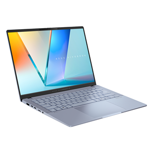 Nešiojamas kompiuteris Asus Vivobook S14 OLED, 14'', WUXGA, Ultra 5, 16 GB, 512 GB, Copilot+, ENG, mėlynas