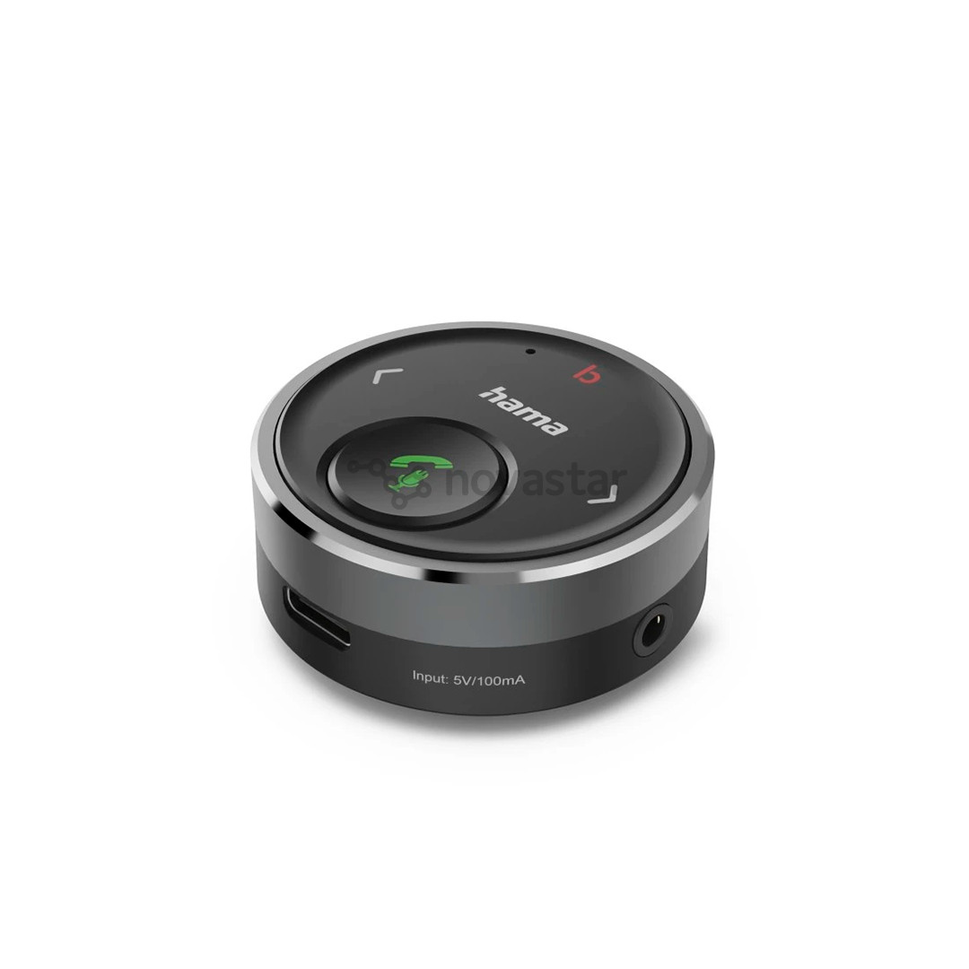 Hama Bluetooth® Receiver for Cars, 3,5 мм, черный - Bluetooth-ресивер
