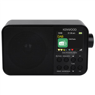 Kenwood Portable DAB+ Radio CR-M30DAB, black - Radio CR-M30DAB-B