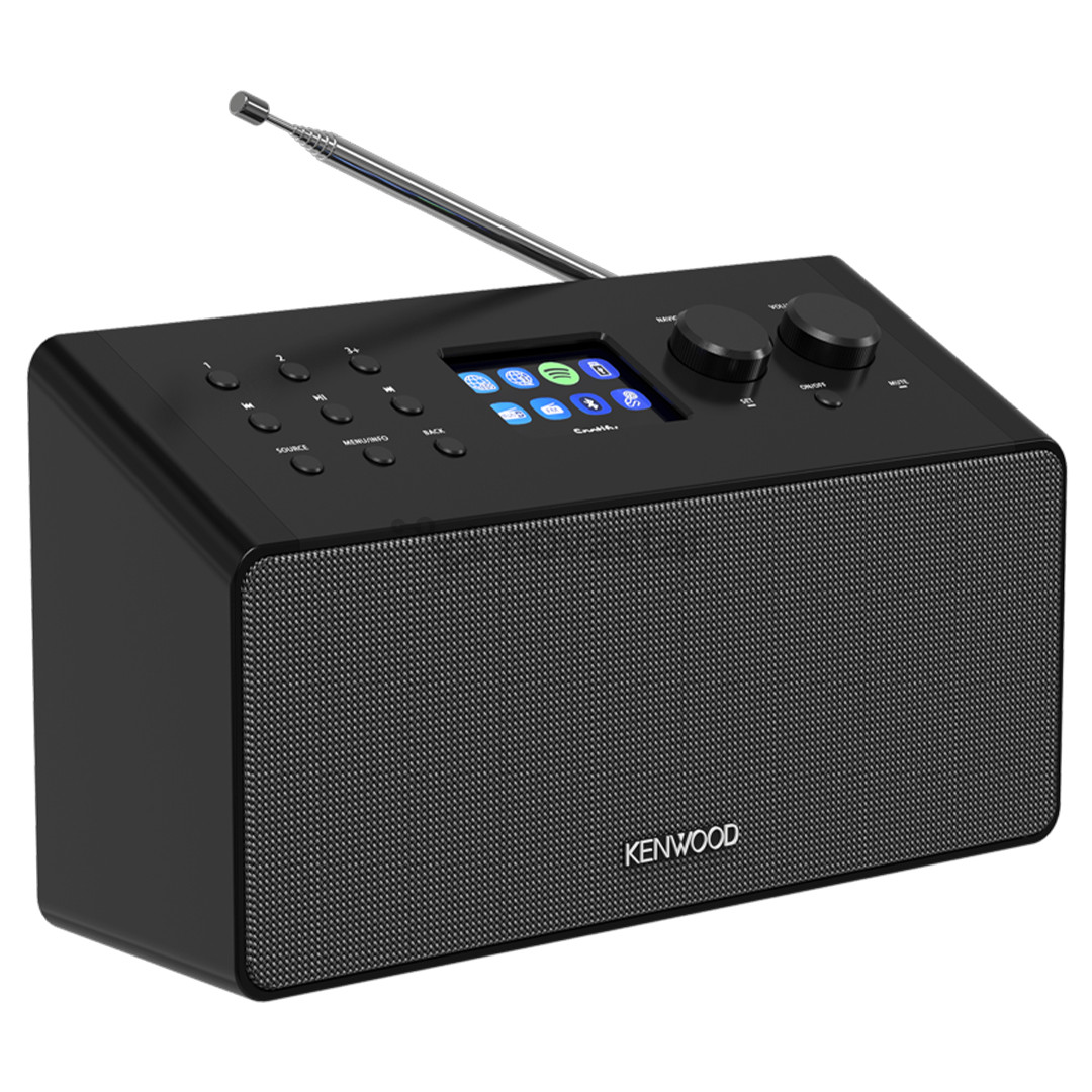 Kenwood Radio CR-ST90S, juodas - Nešiojamasis radijas