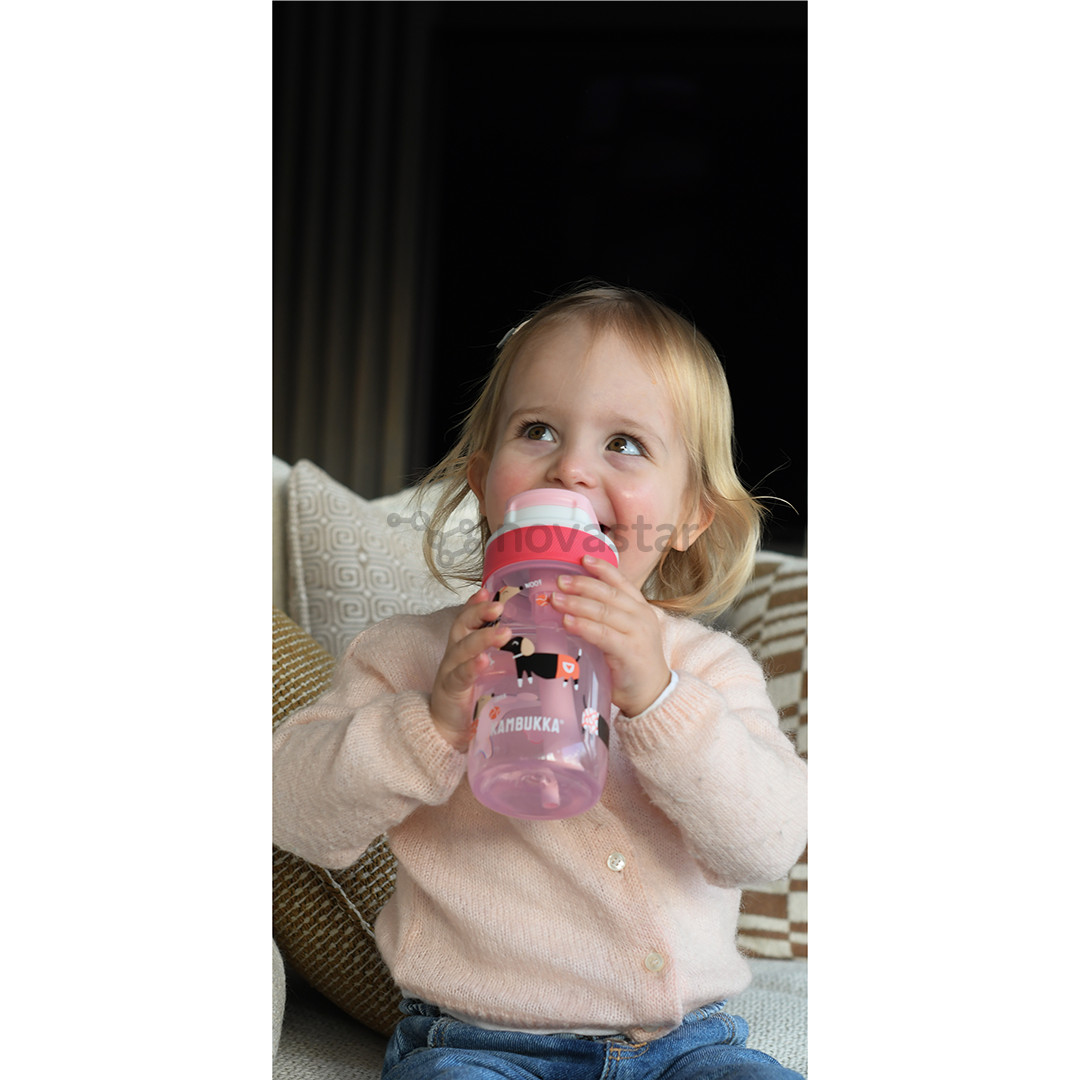 Vaikiška gertuvė Kambukka Lagoon Diva Dogs, 400 ml, rožinė