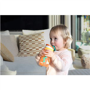 Vaikiška gertuvė Kambukka Lagoon Mexican Parade, 400 ml, oranžinė