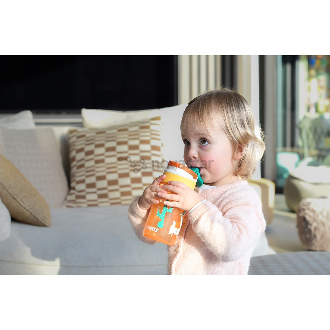 Vaikiška gertuvė Kambukka Lagoon Mexican Parade, 400 ml, oranžinė