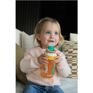 Vaikiška gertuvė Kambukka Lagoon Mexican Parade, 400 ml, oranžinė