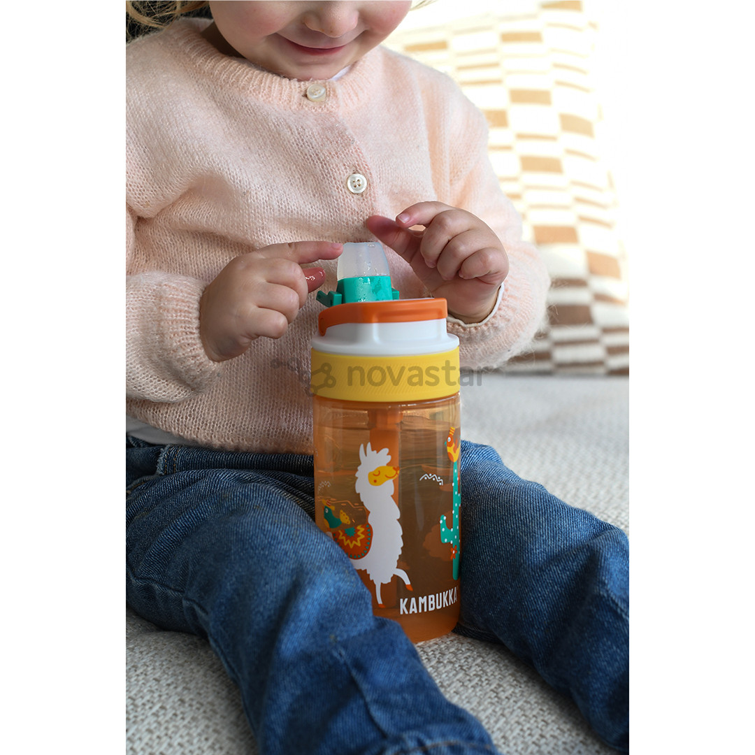 Vaikiška gertuvė Kambukka Lagoon Mexican Parade, 400 ml, oranžinė
