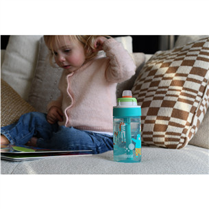 Vaikiška gertuvė Kambukka Lagoon Disco Zoo, 400 ml, mėlyna