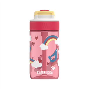 Vaikiška gertuvė Kambukka Lagoon Love Birds, 400 ml, rožinė 11-04060