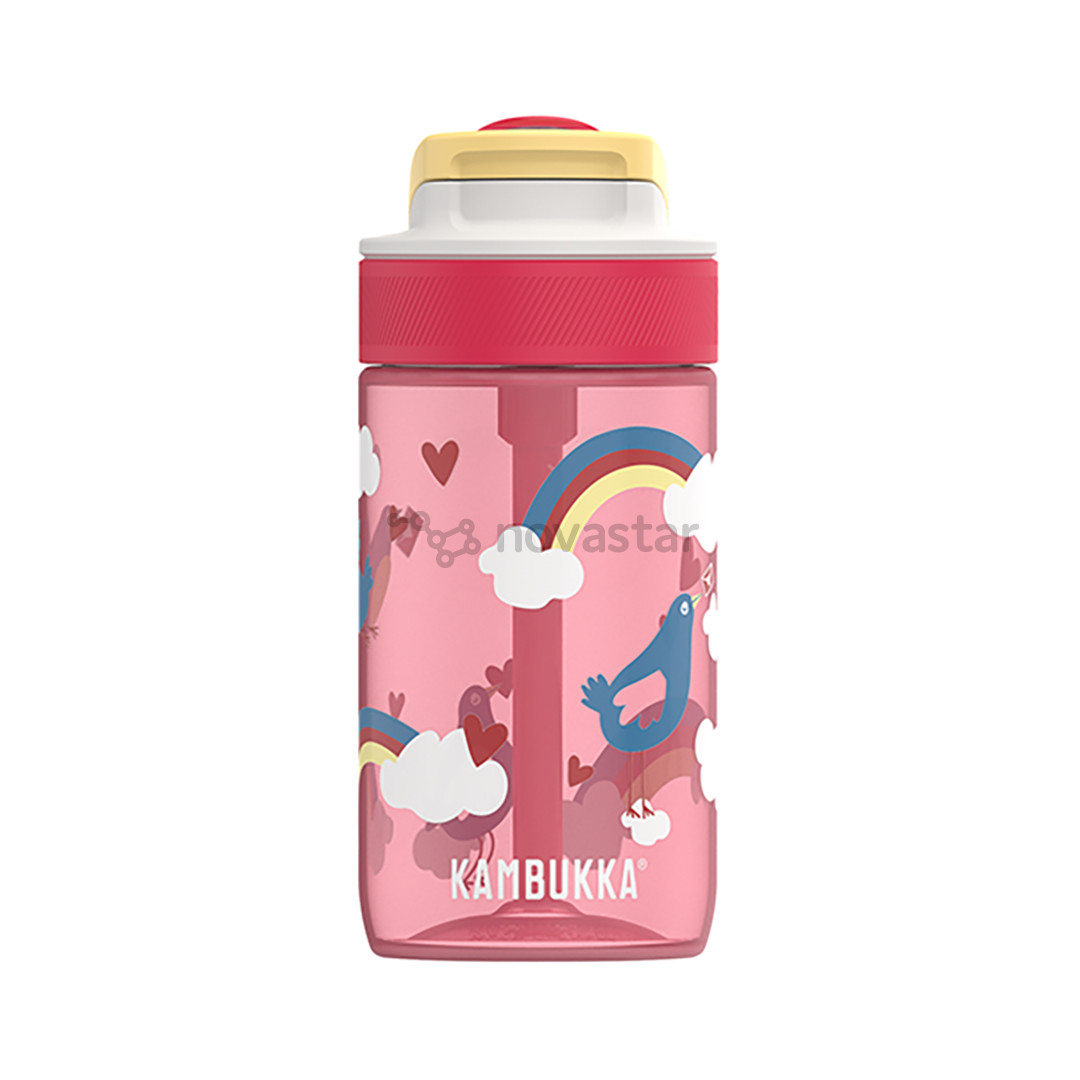 Vaikiška gertuvė Kambukka Lagoon Love Birds, 400 ml, rožinė