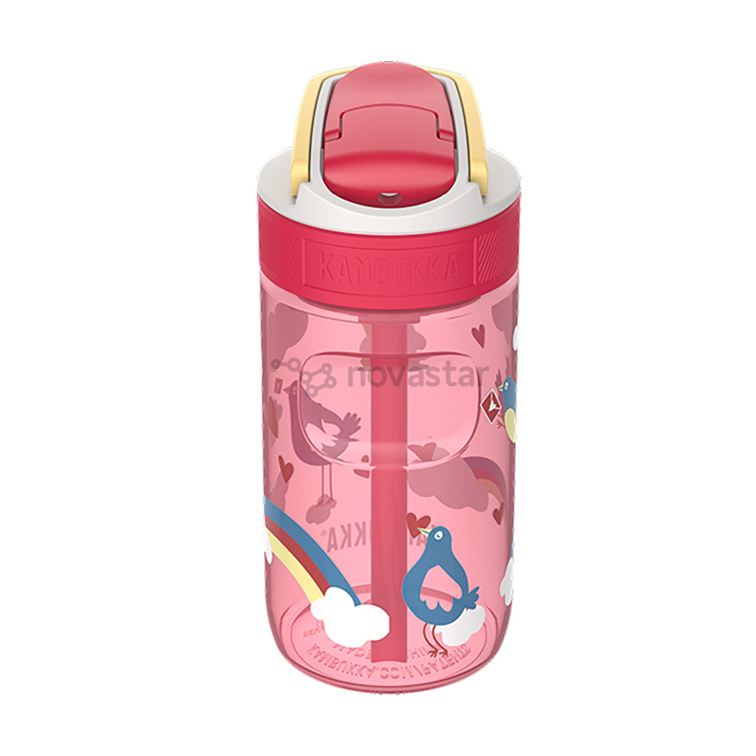 Vaikiška gertuvė Kambukka Lagoon Love Birds, 400 ml, rožinė