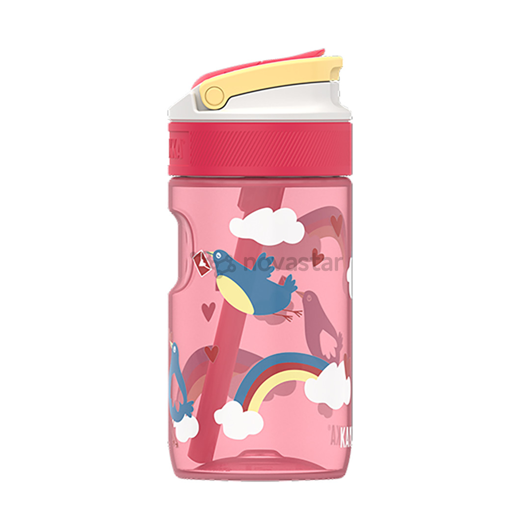 Vaikiška gertuvė Kambukka Lagoon Love Birds, 400 ml, rožinė