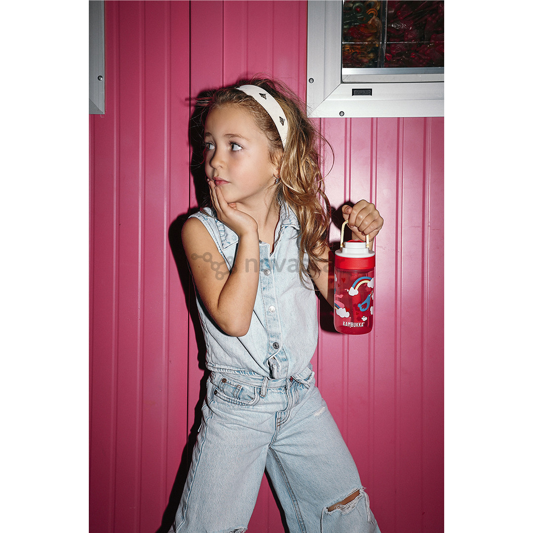 Vaikiška gertuvė Kambukka Lagoon Love Birds, 400 ml, rožinė