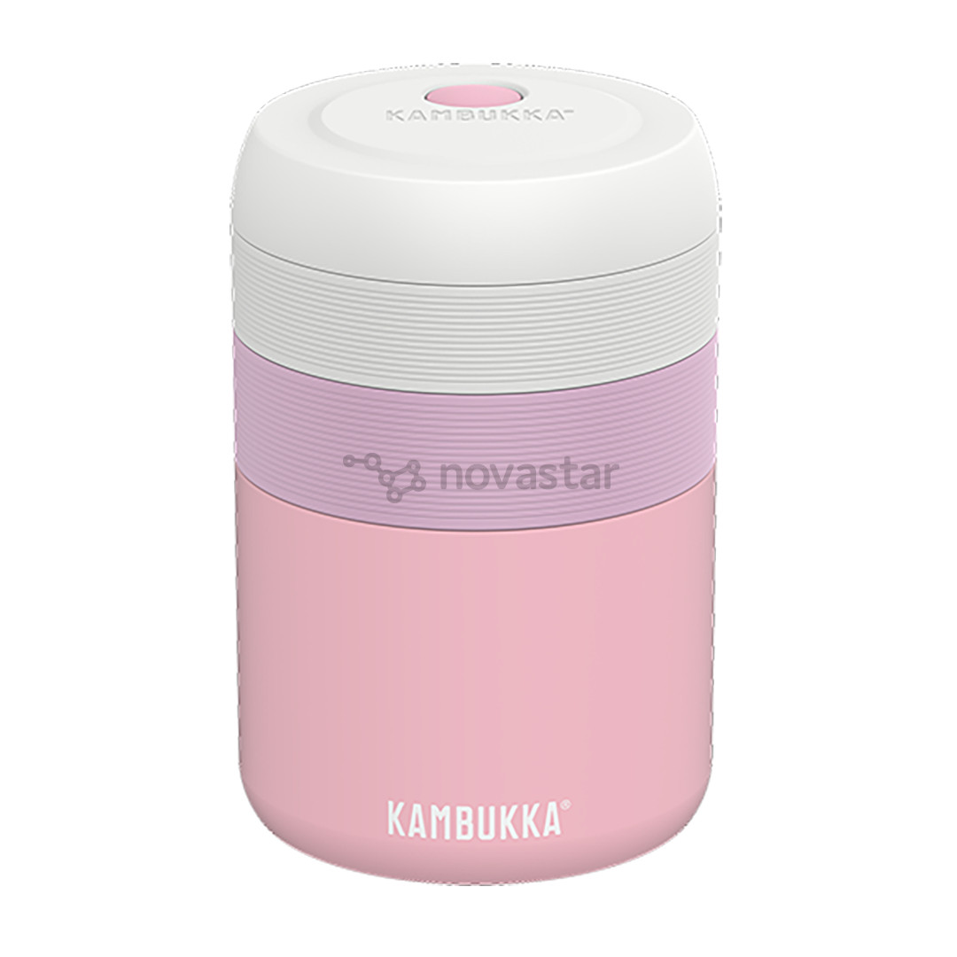 Maisto dėžutė - termosas Kambukka Bora, 600 ml, rožinė