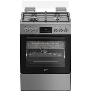 Viryklė Beko, 72 L, plotis 60 cm, nerūdijančio plieno