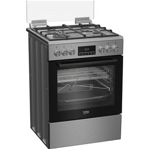 Viryklė Beko, 72 L, plotis 60 cm, nerūdijančio plieno