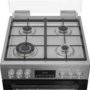 Viryklė Beko, 72 L, plotis 60 cm, nerūdijančio plieno