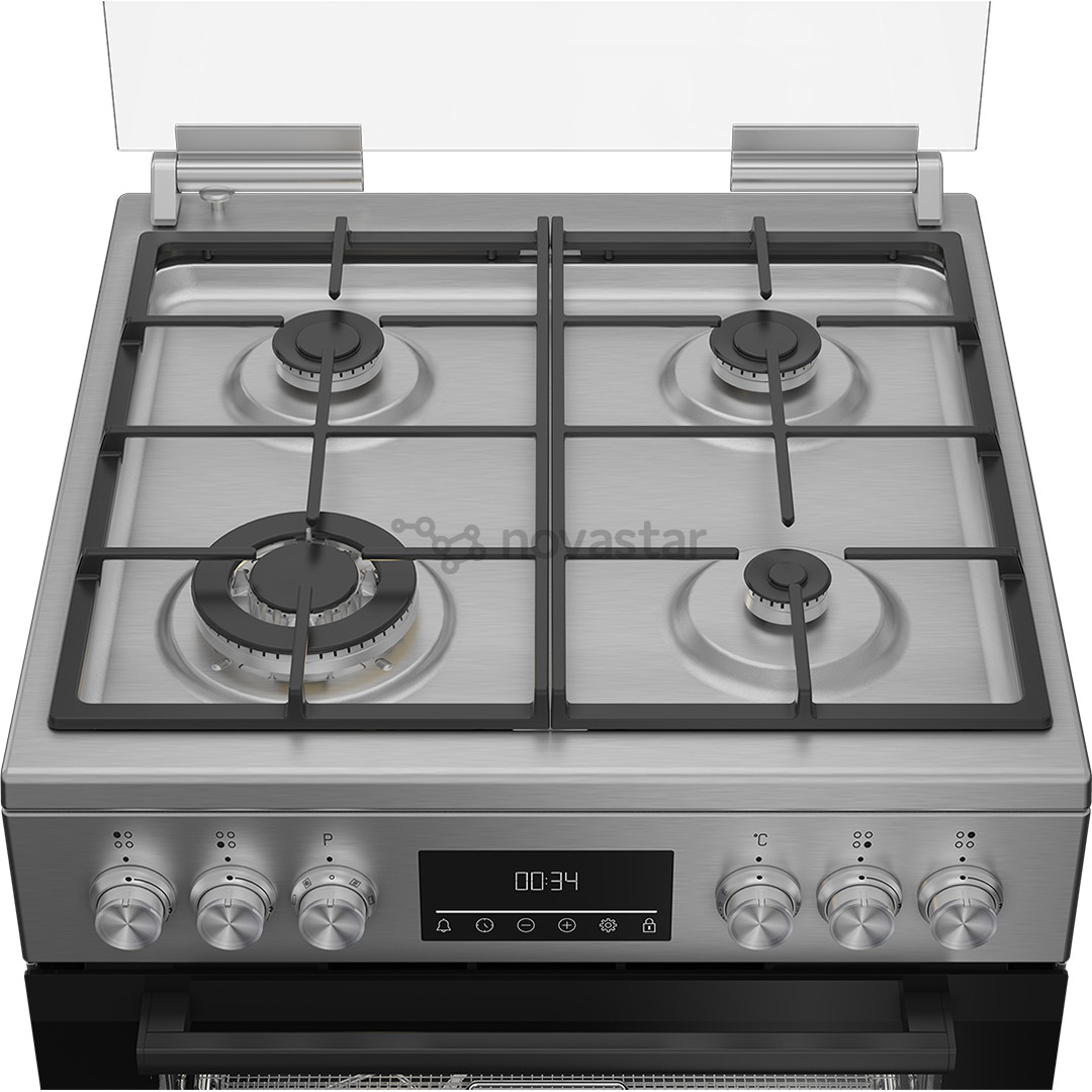 Viryklė Beko, 72 L, plotis 60 cm, nerūdijančio plieno