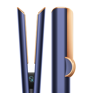 Plaukų tiesinimo žnyplės  Dyson HT01 Airstrait, mėlynos