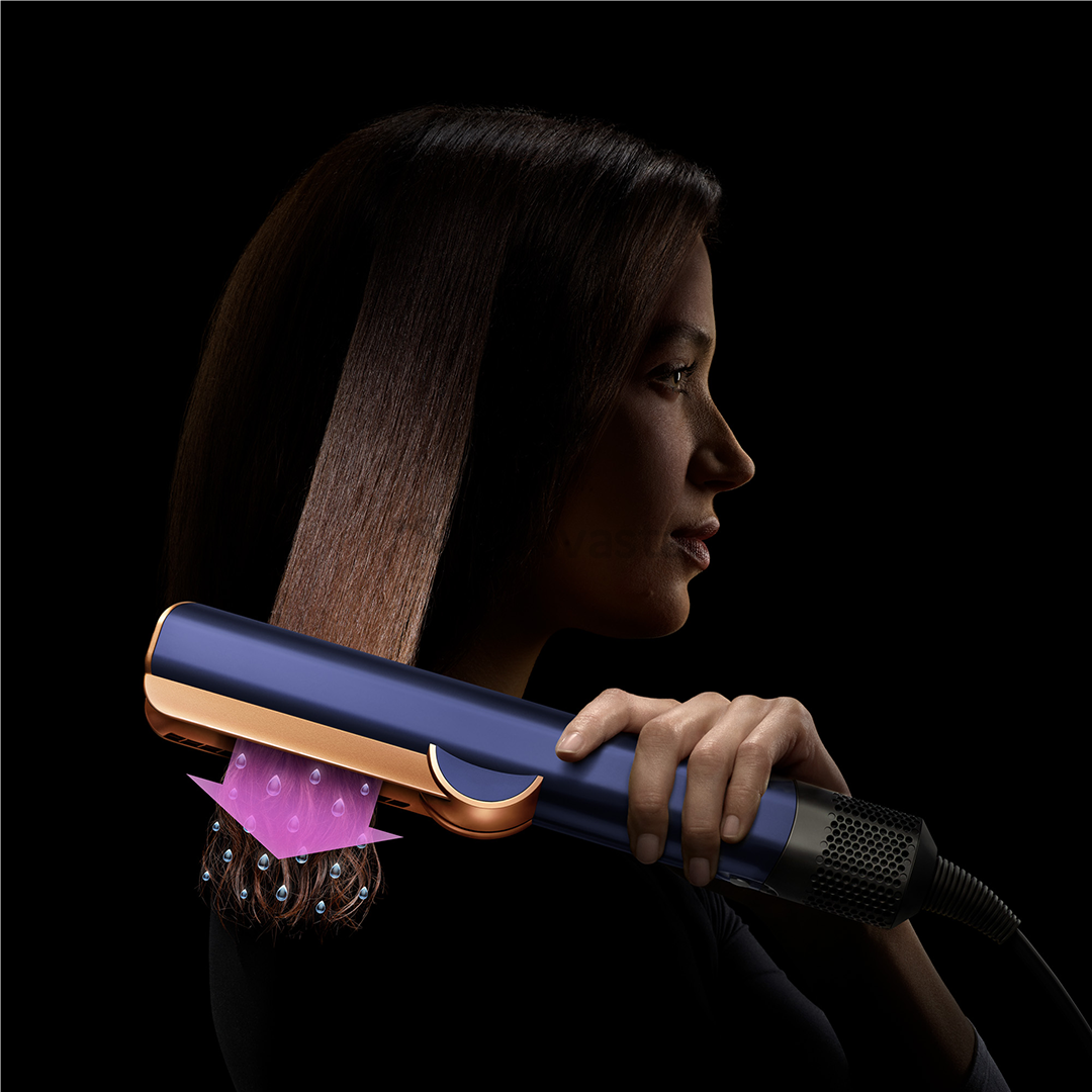 Plaukų tiesinimo žnyplės  Dyson HT01 Airstrait, mėlynos