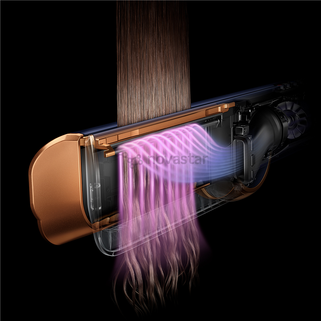 Plaukų tiesinimo žnyplės  Dyson HT01 Airstrait, mėlynos