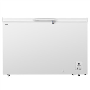 Hisense, 372 L, width 124.3 cm, white - Chest freezer FC484D4AWLYE