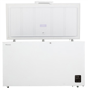 Hisense, 440 L, width 142.9 cm, white - Chest freezer
