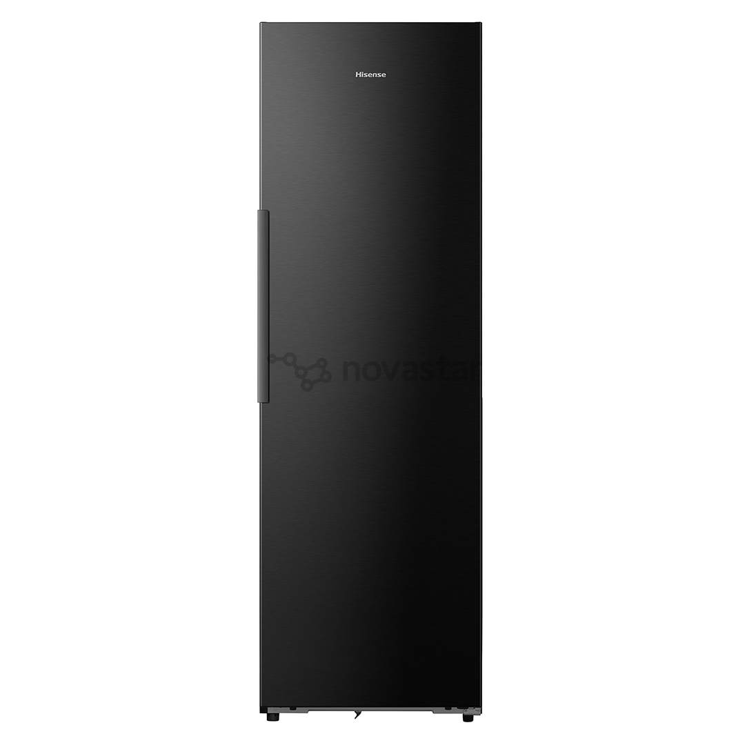 Šaldytuvas Hisense, 372 L, aukštis 186 cm, juodas