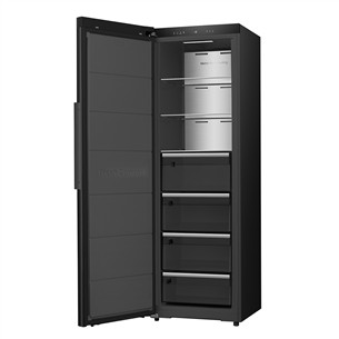 Šaldiklis Hisense, NoFrost, 312 L, aukštis 186 cm, juodas