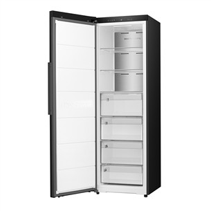 Šaldiklis Hisense, NoFrost, 312 L, aukštis 186 cm, juodas