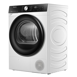 Hisense, 9 kg, depth 64 cm - Clothes dryer