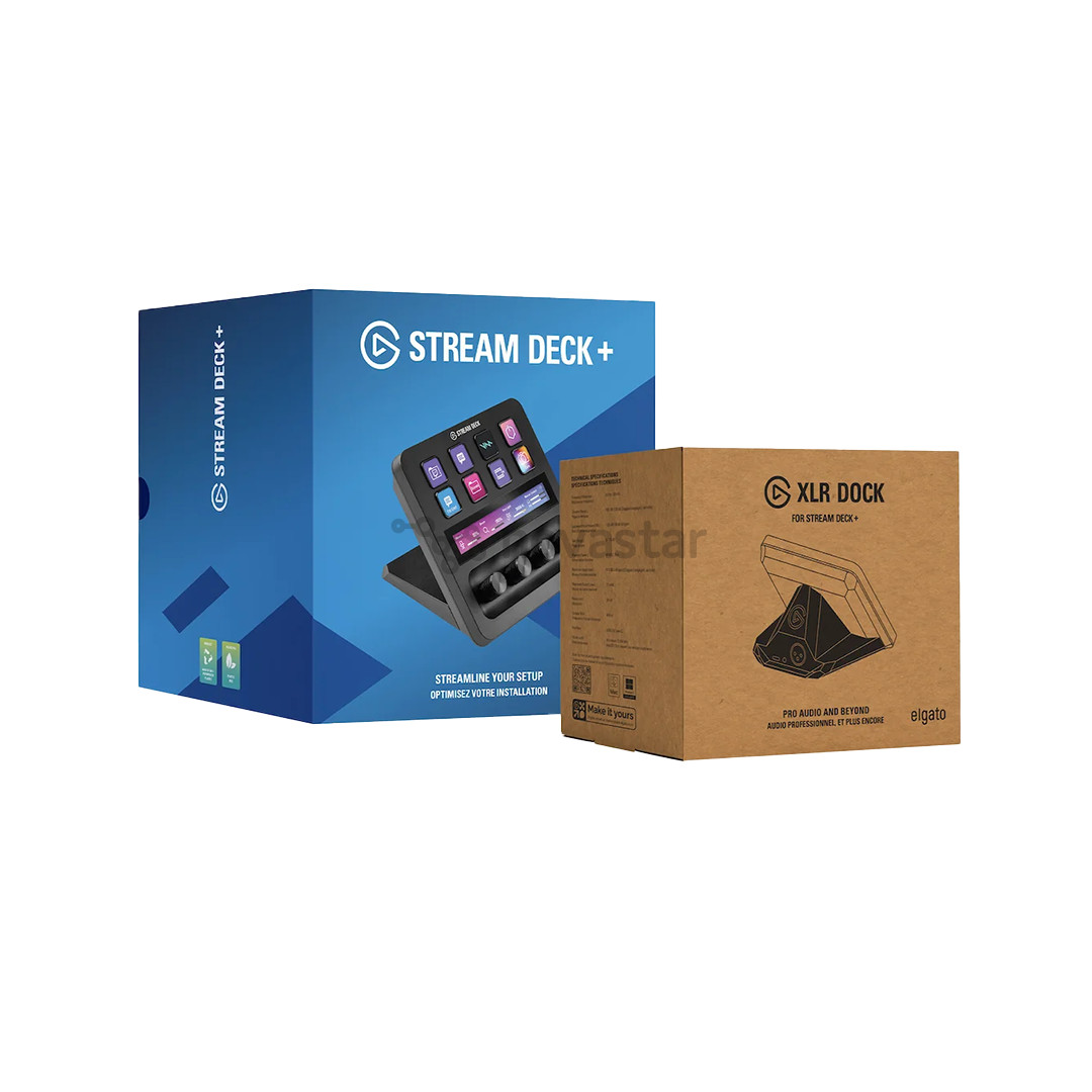 Transliacijos valdiklis Elgato Stream Deck +