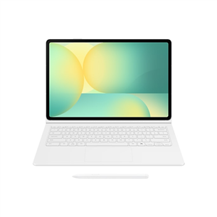 Samsung Book Cover Keyboard, Galaxy Tab S10 FE+, AI Key,  baltas - Dėklas su klaviatūra EF-DX625UWEGWW