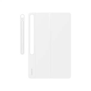 Samsung Book Cover Keyboard, Galaxy Tab S10 FE+, AI Key,  baltas - Dėklas su klaviatūra
