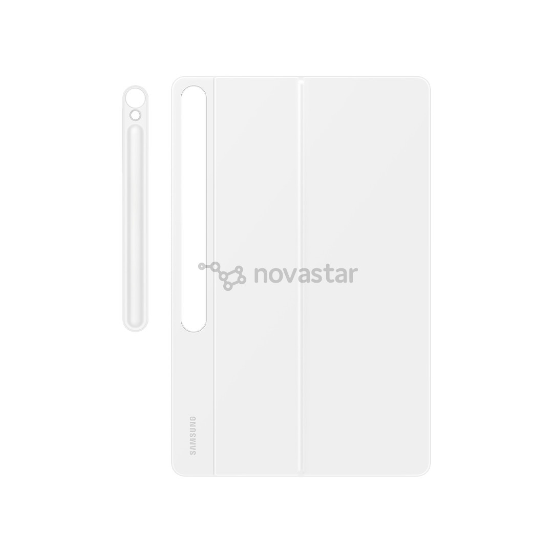 Samsung Book Cover Keyboard, Galaxy Tab S10 FE+, AI Key,  baltas - Dėklas su klaviatūra