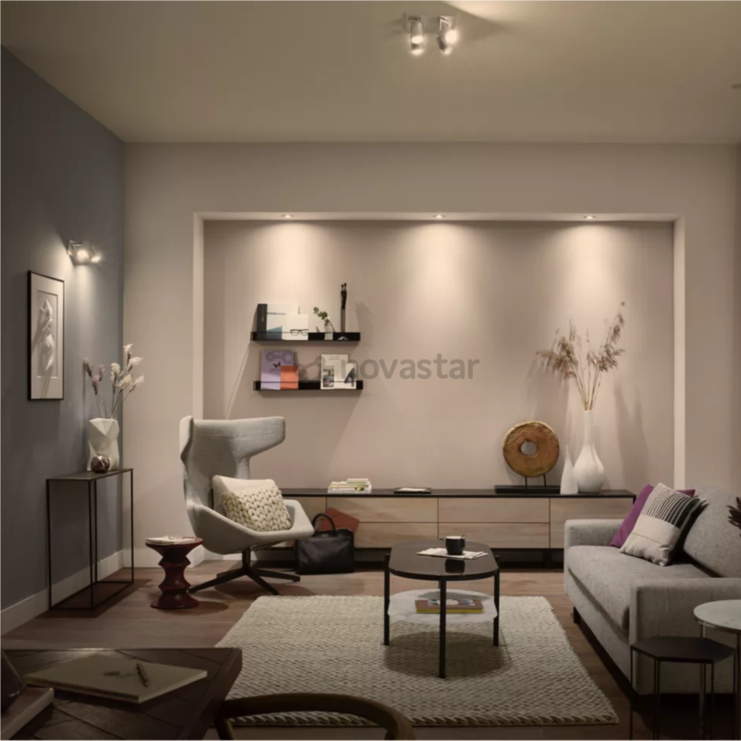 Philips Hue Smart Spotlight, soft-warm white, GU10 - Smart light