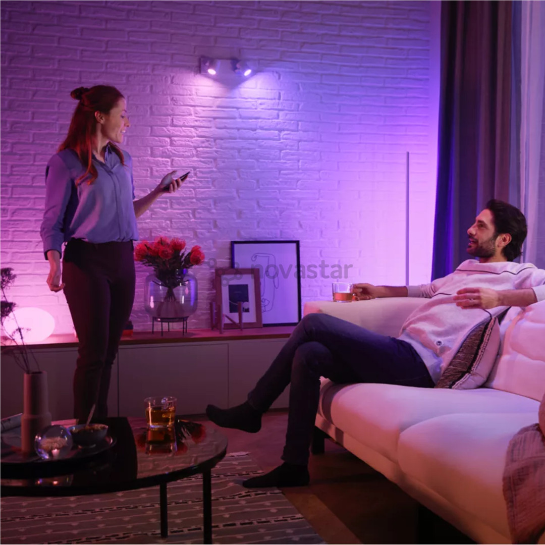 Philips Hue Starter Kit, Smart Spotlights, Dimmer Switch, GU10 3 шт. - Комплект умных ламп