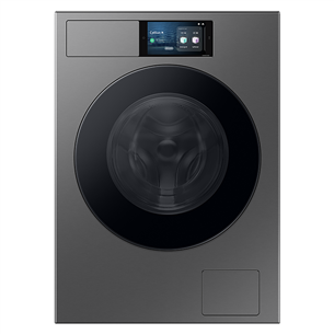 Samsung, 9 kg, depth 60 cm, 1400 rpm, silver - Front load washing machine WF90F09C4SU4