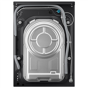 Skalbimo mašina Samsung, 9 kg, gylis 60 cm, 1400 aps./min., sidabro spalvos