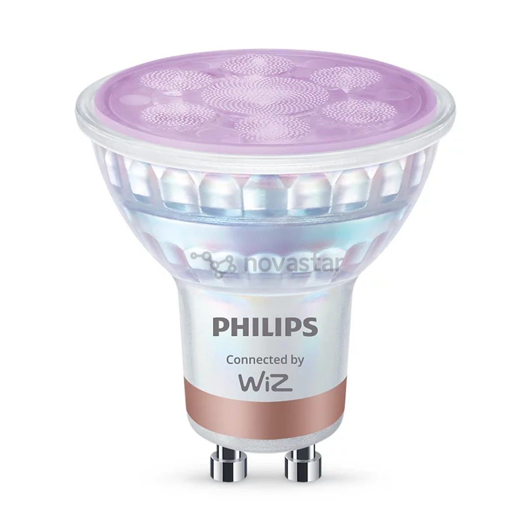Philips Wiz Smart LED Spot Full Color, GU10, 1 pc, white - LED light