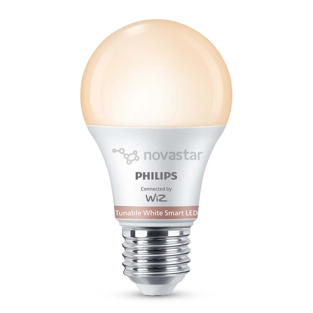Išmaniosios lemputės Philips Wiz Smart LED Bulb, E27, 3 vnt., baltos