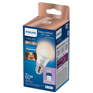 Philips Wiz Smart LED Bulb, E27, 1 шт., белый - Светодиодная лампа
